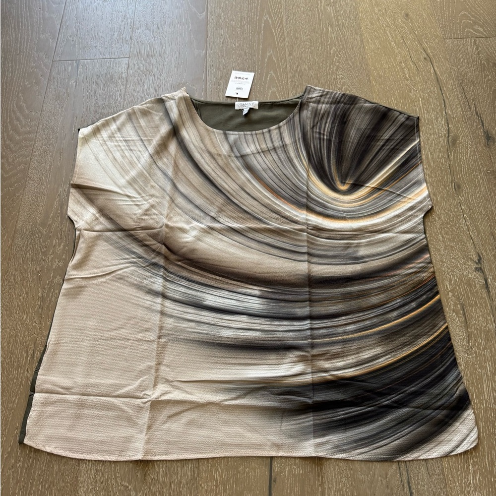 Tamsy sleeveless print Top